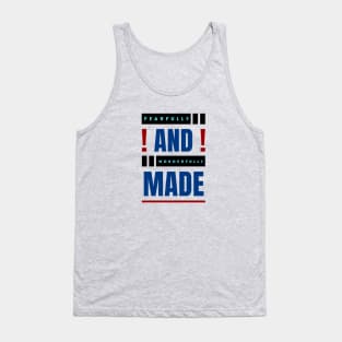 Fearfully And Wonderfully Made | Christian Typography Tank Top